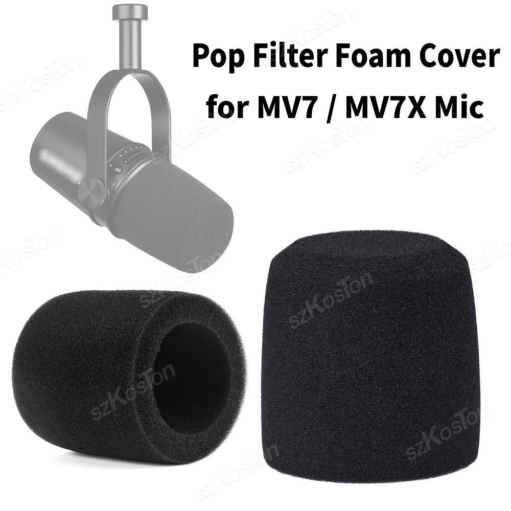 Noise Reduction Sponge Foam Pr - đánh giá và giá Shure Mic Mv7