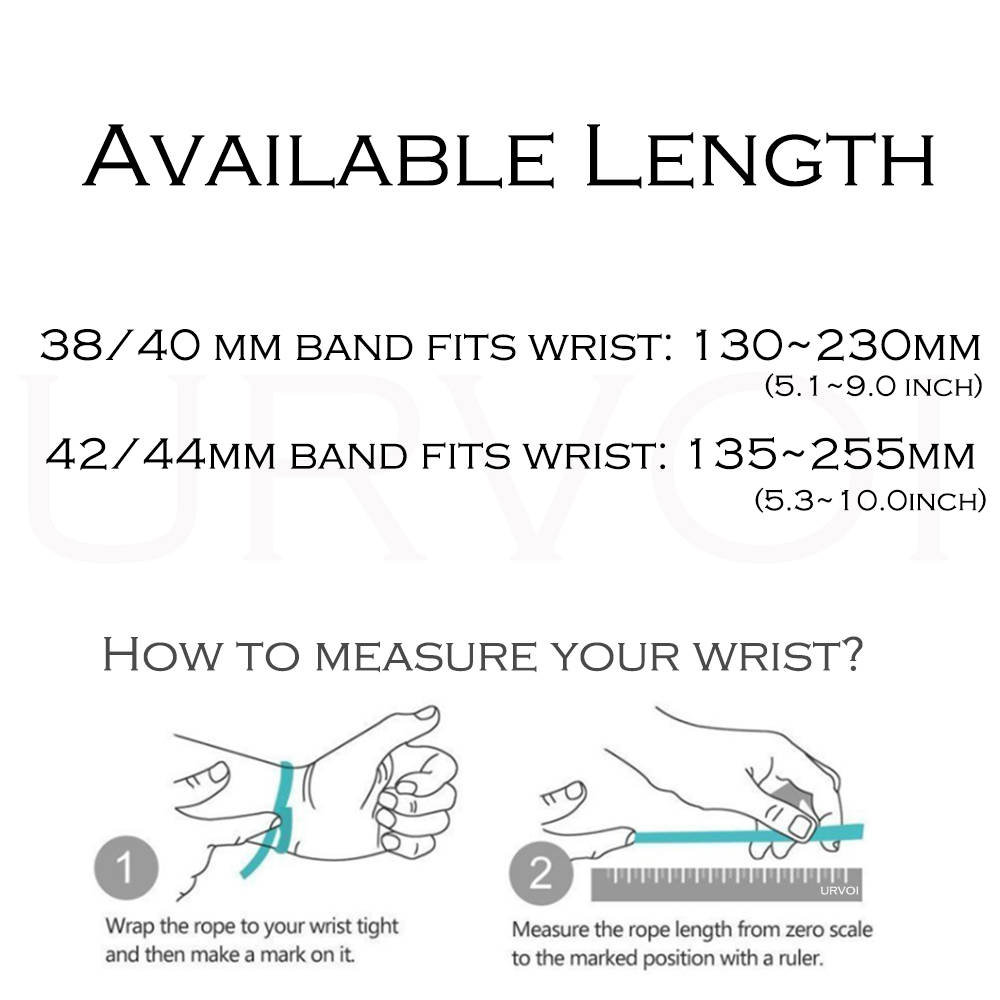 URVOI Mesh band for Apple Watc - đánh giá và giá Mesh Coil Strip