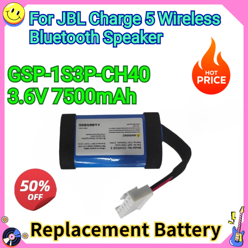 New Replacement Battery 3.6V 7 - đánh giá và giá Jbl Speaker Charge 5