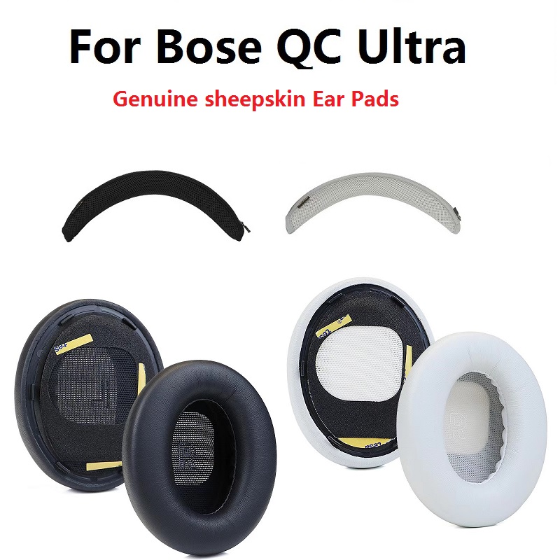 Genuine sheepskin Ear Pads for - đánh giá và giá Bose Headphone Qc Ultra