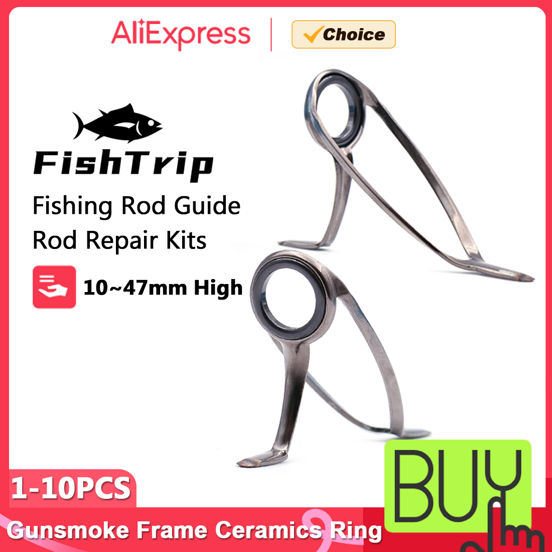 FishTrip Fishing Rod Guides Re - đánh giá và giá Mesh Coil Strip