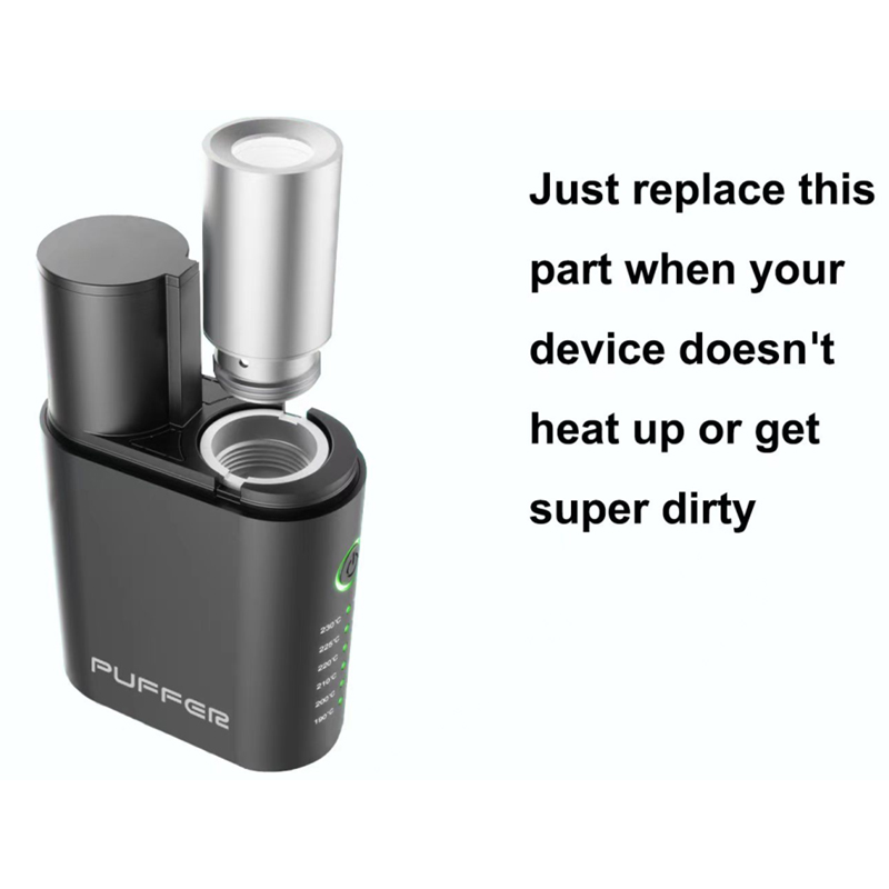 EDCVape Puffer Dry Herb Vapori - đánh giá và giá Vape Battery 18650
