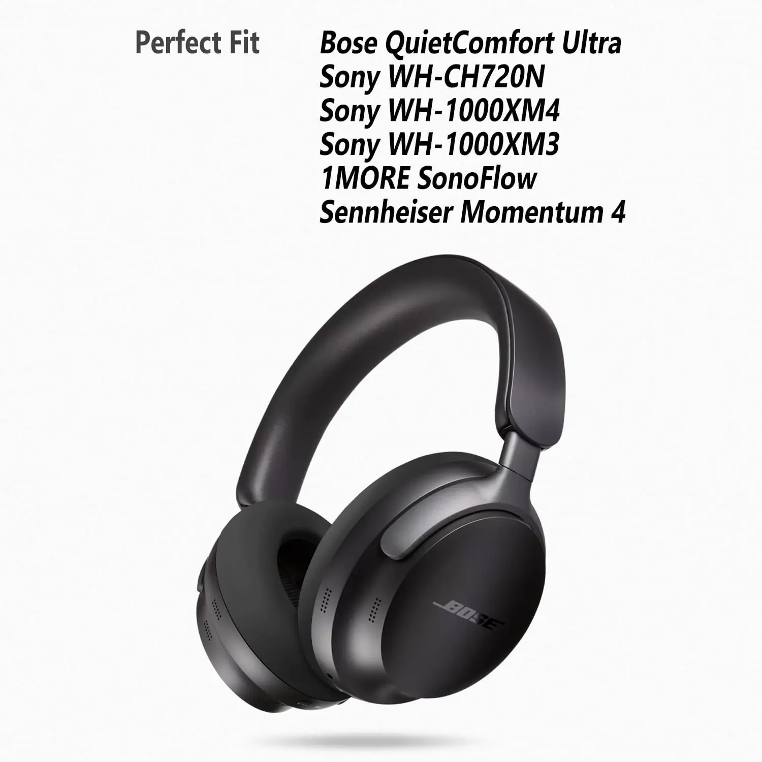 Silicone Ear protective sleeve - đánh giá và giá Bose Headphone Qc Ultra