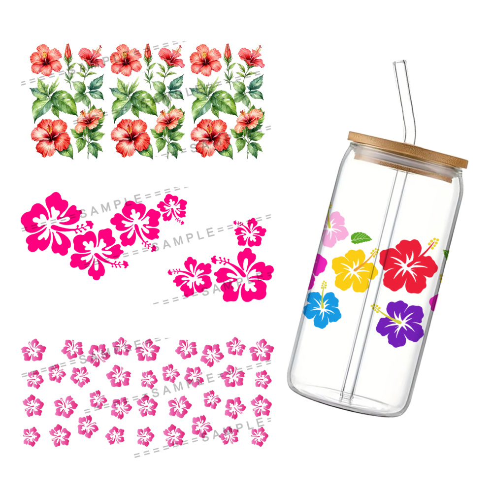 11x24cm Hibiscus Syriacus UV D - đánh giá và giá Rdta Tank Glass
