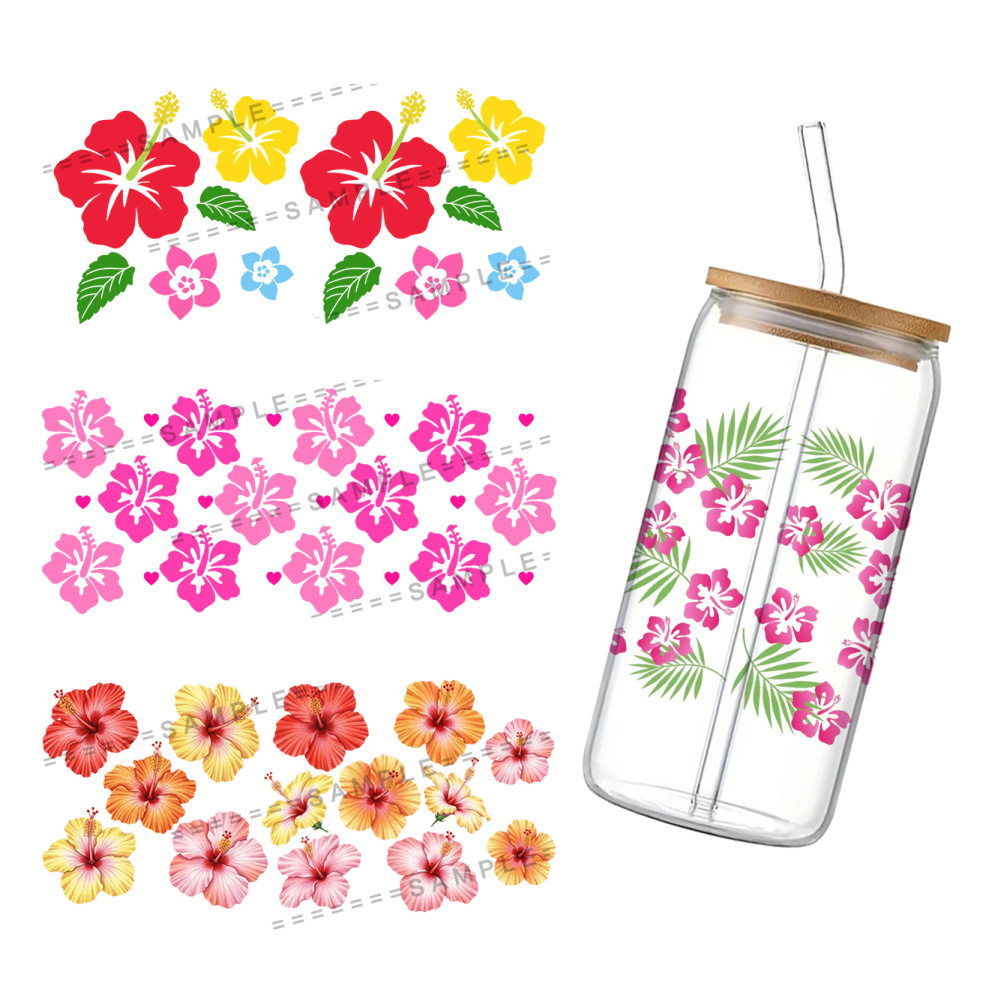 11x24cm Hibiscus Syriacus UV D - đánh giá và giá Rdta Tank Glass