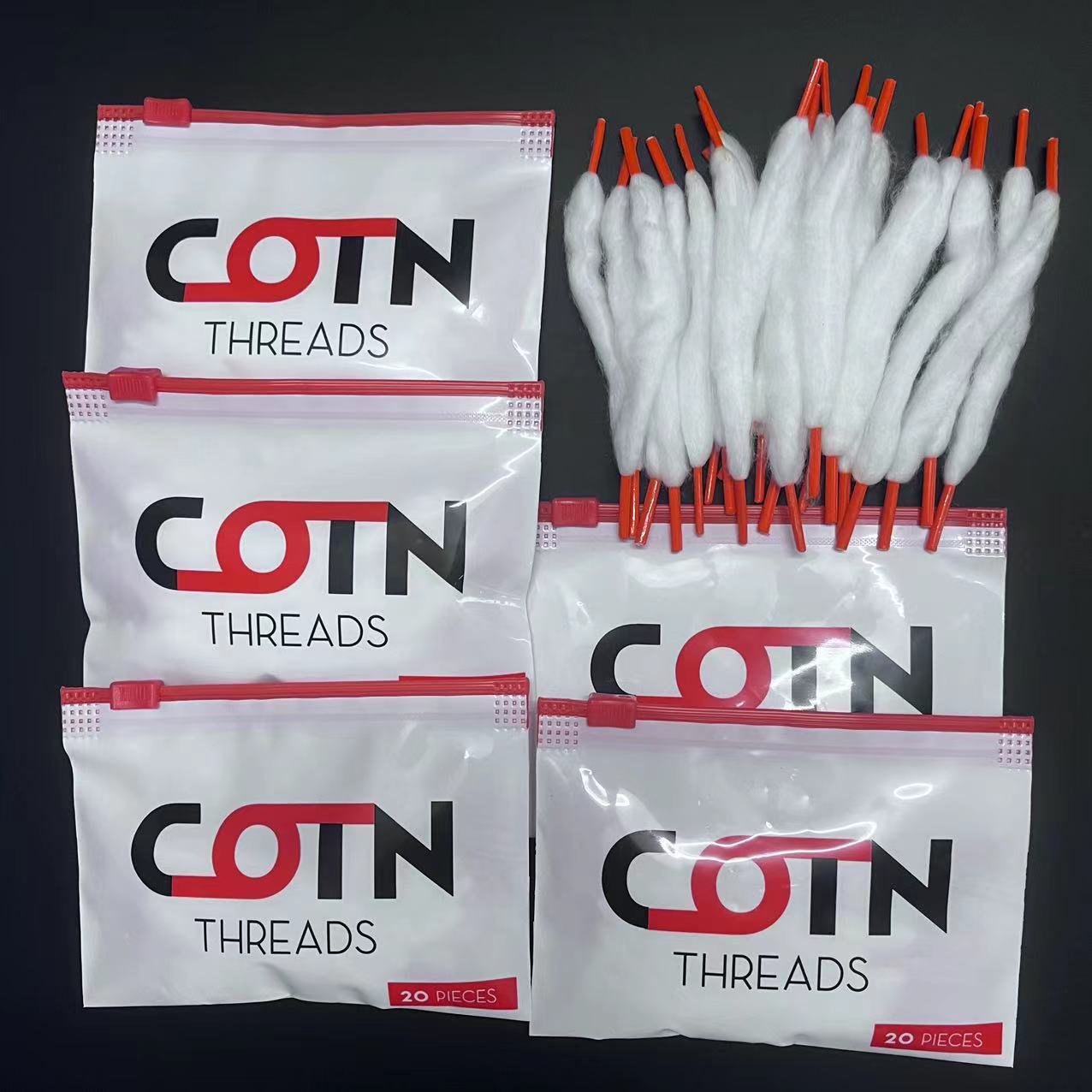 100/60/20pcs Prebuilt Wire Coi - đánh giá và giá Cotton Wick Organic