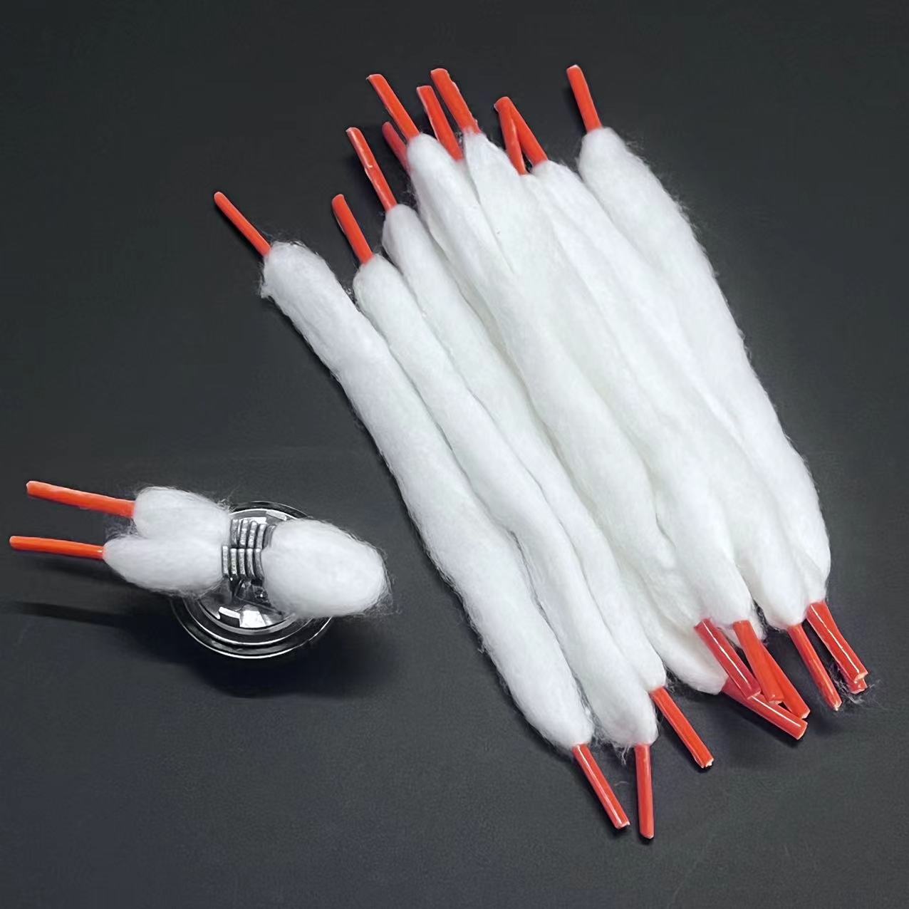 100/60/20pcs Prebuilt Wire Coi - đánh giá và giá Cotton Wick Organic