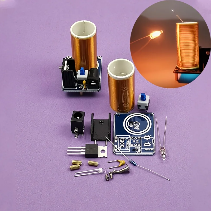 Mini Tesla Coil Kit BD243 DIY  - đánh giá và giá Coil Building Kit