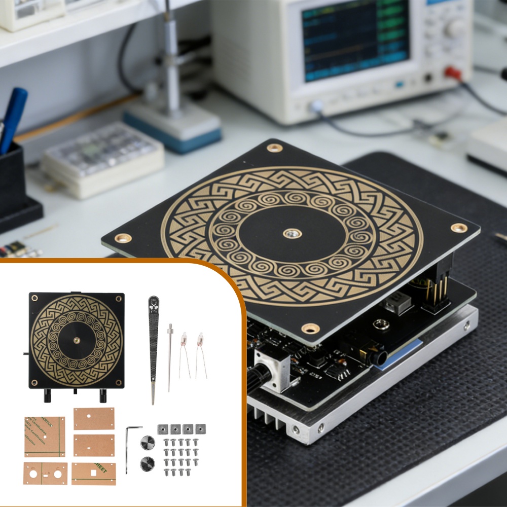 Touchable Music Tesla Coil MTC - đánh giá và giá Coil Building Kit
