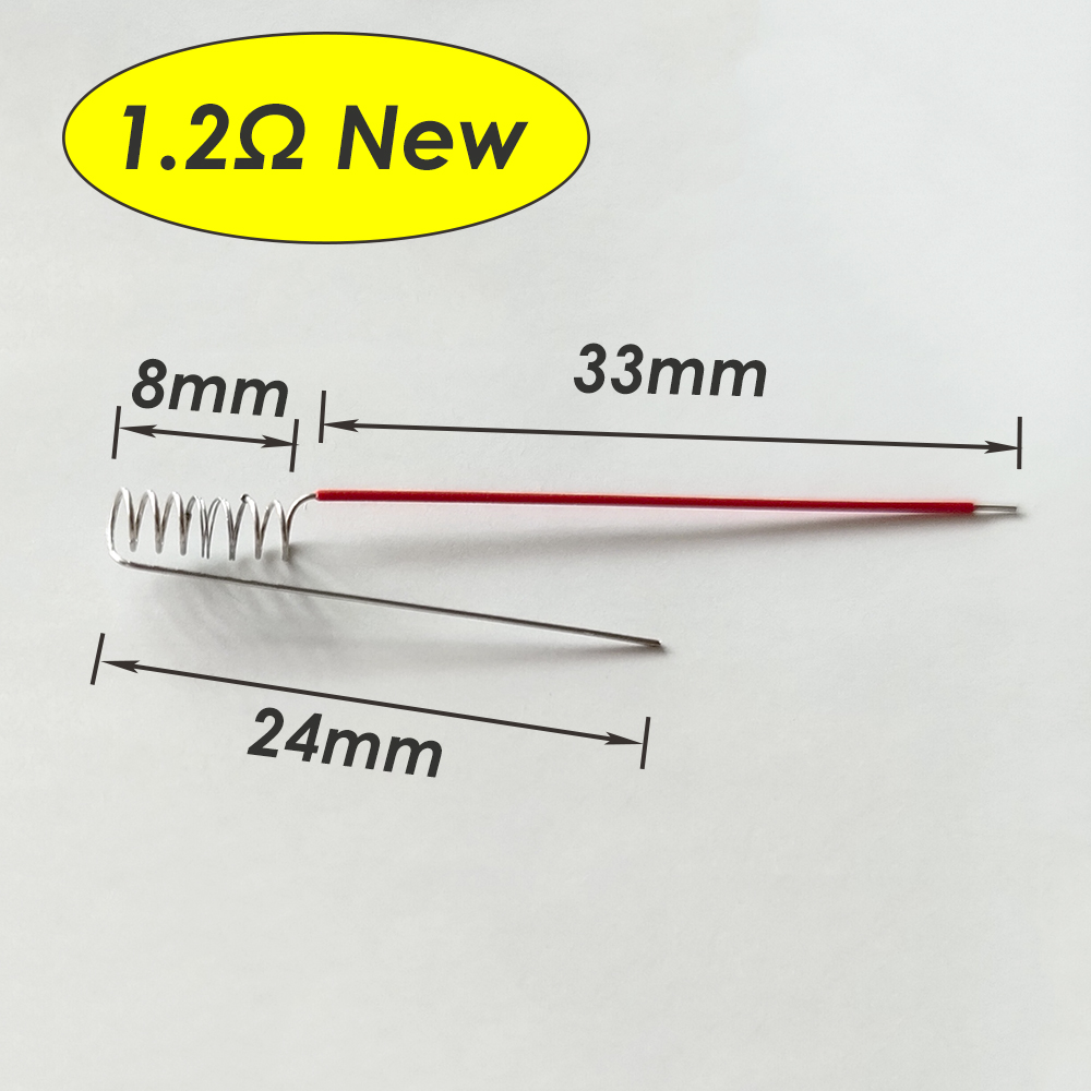50/100pcs Resistance A1 1.2ohm - đánh giá và giá Coil Building Kit
