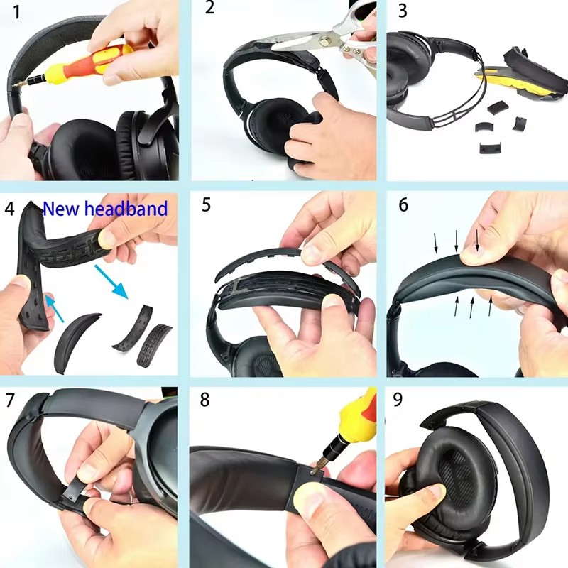 Removeable Headband For Bose Q - đánh giá và giá Bose Headphone Qc45