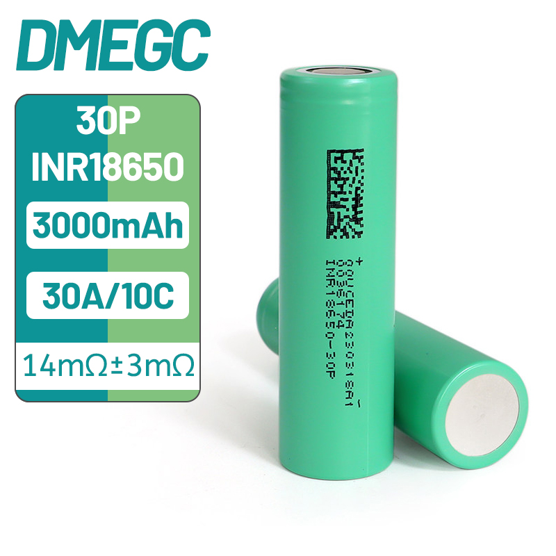 10PCS DMEGC 30P INR18650 3000m - đánh giá và giá Vape Battery 18650