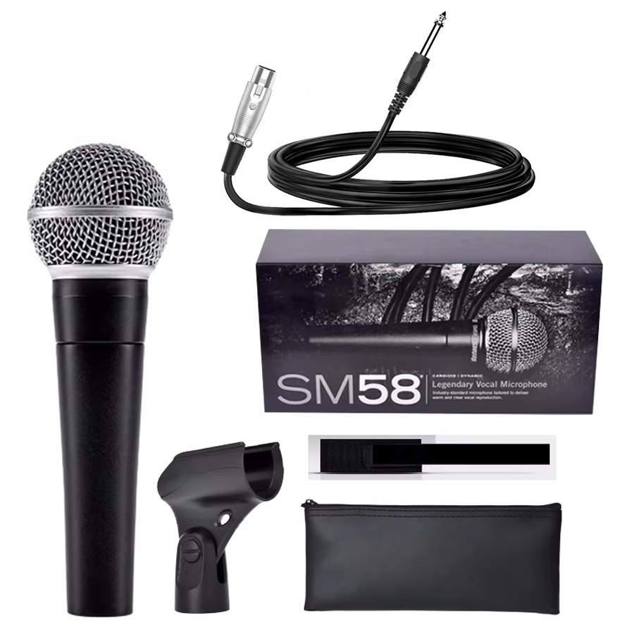 Karaoke Dynamic Microphone Pro - đánh giá và giá Shure Mic Sm58