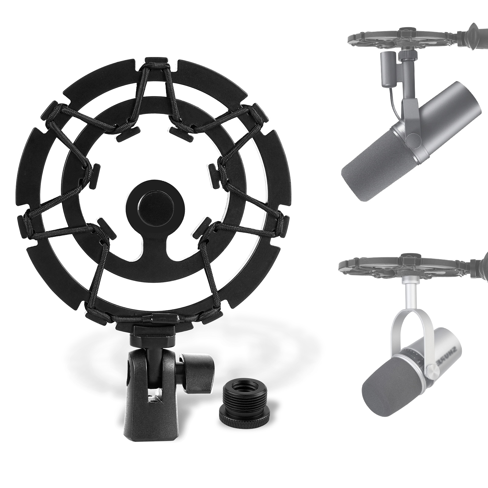 Geekria Microphone Shock Mount - đánh giá và giá Shure Mic Mv7