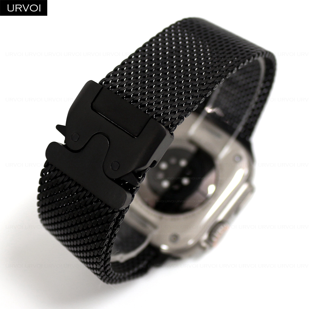 URVOI Titanium Milanese loop f - đánh giá và giá Mesh Coil Strip