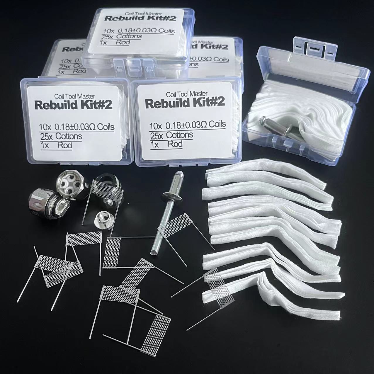 GT Rebuild Mesh Coil Kit DIY R - đánh giá và giá Coil Building Kit