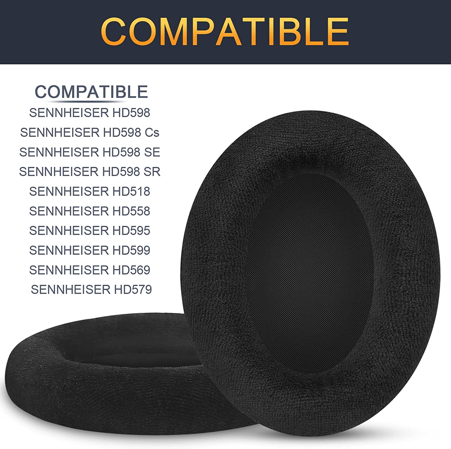 HD598 Ear Pads Cushions for Se - đánh giá và giá Sennheiser Headphone Hd 560S