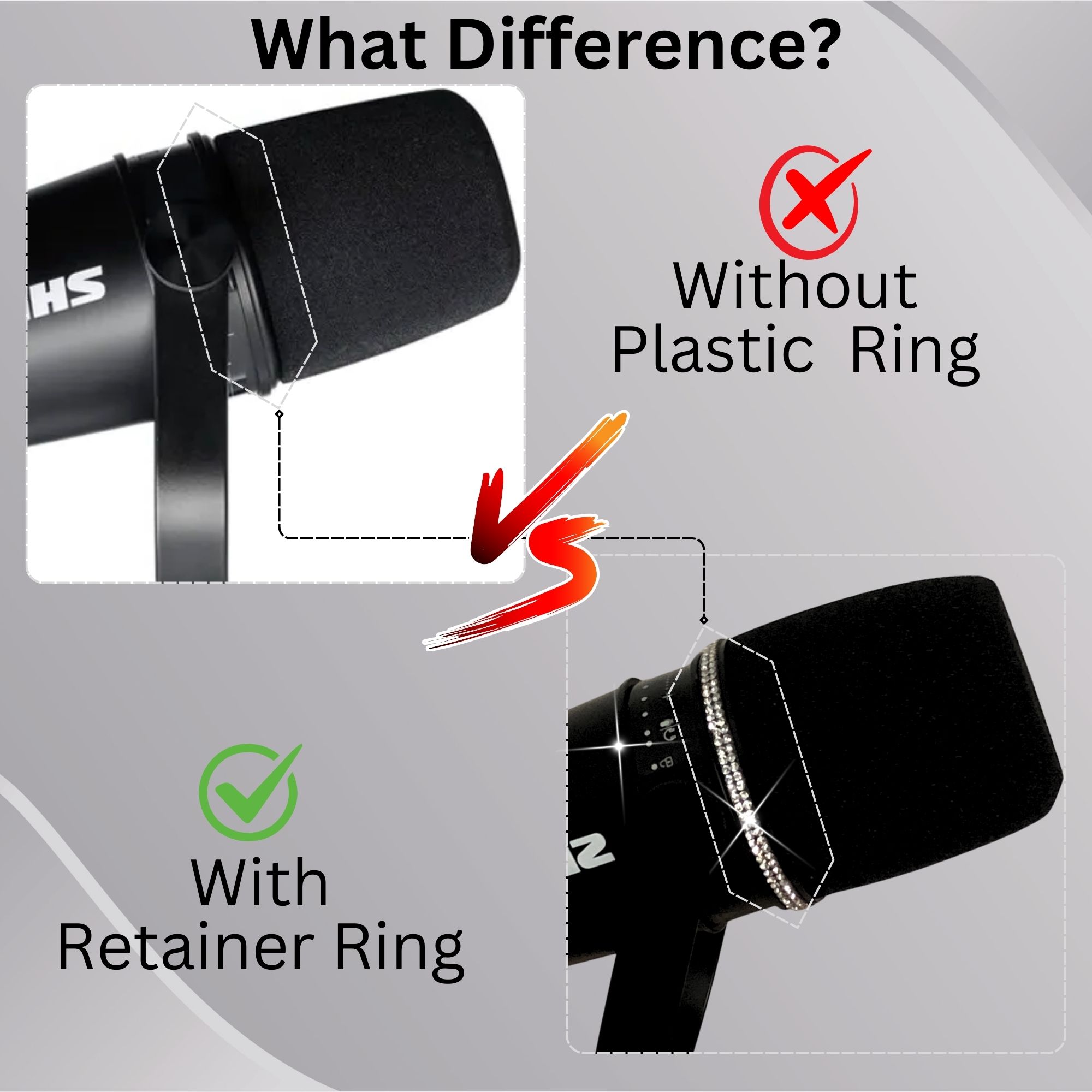 Shining MV7 Pop Filter for Shu - đánh giá và giá Shure Mic Mv7
